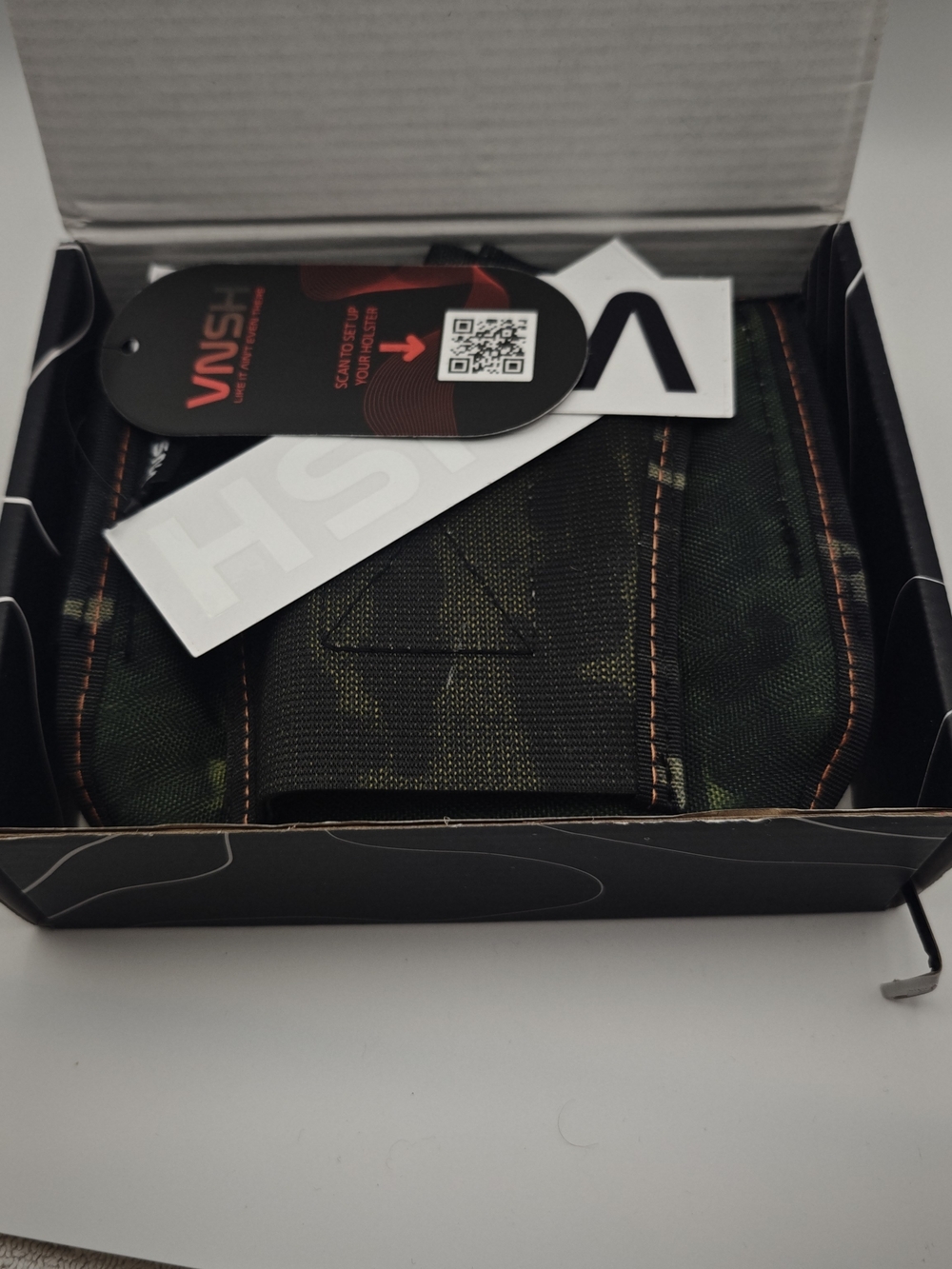 VNSH Holster Lite Dark Camo New In Box Size Regular
